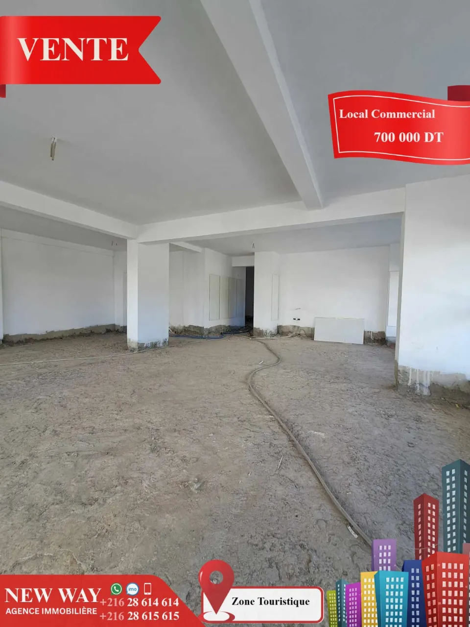 Local Commercial au plein cœur de la zone touristique