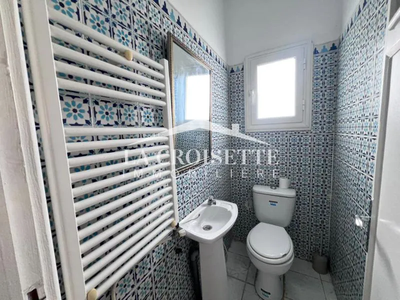 Appartement s2 meublé avec terrasse à Carthage MAL2158