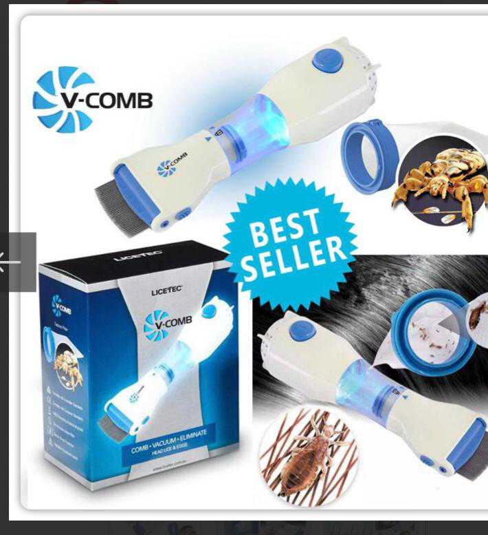 Le peigne anti - pour licetec V-Comb électrique