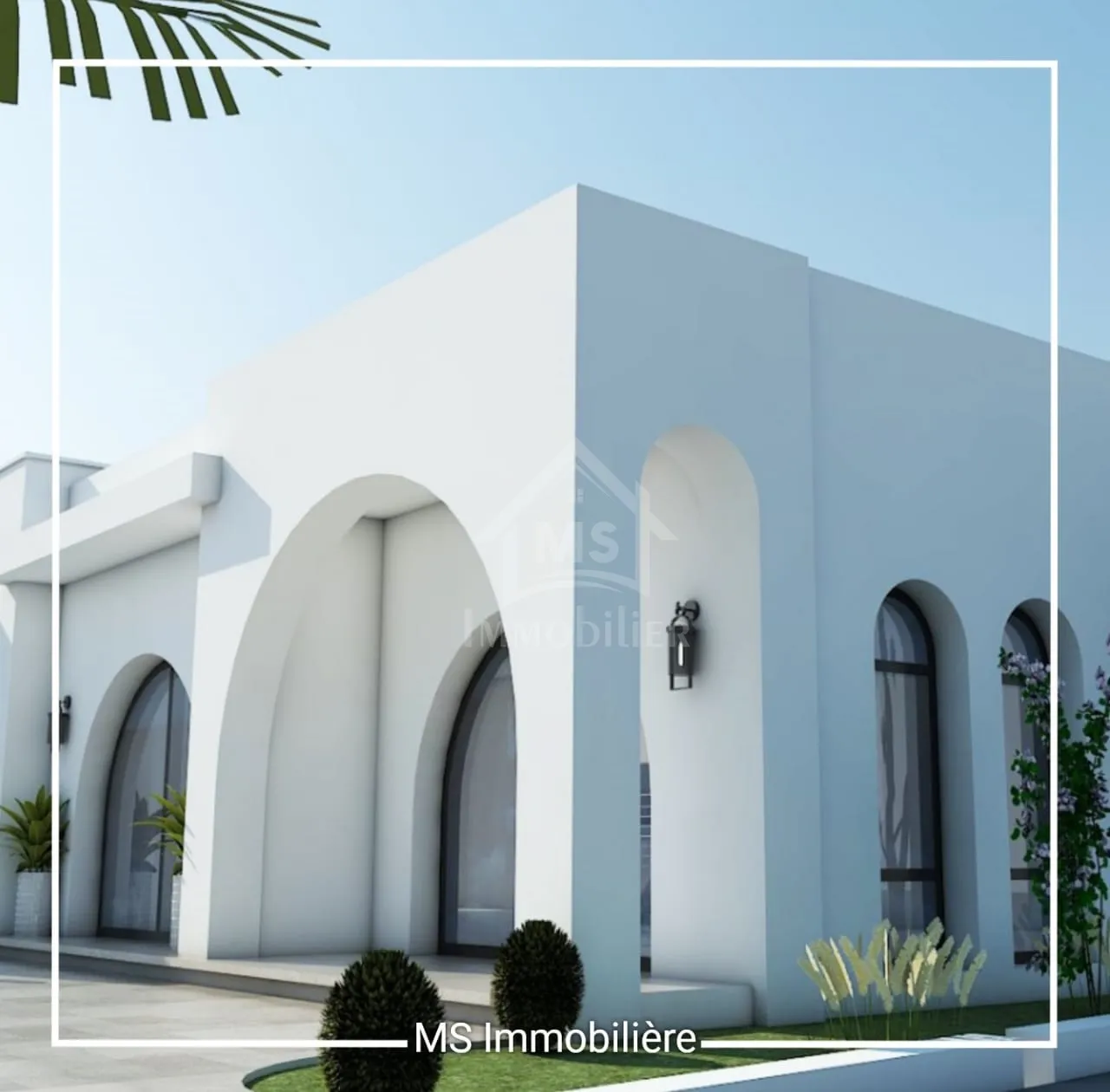 Villa sur plan avec piscine à vendre à Hammamet Sud 51355351