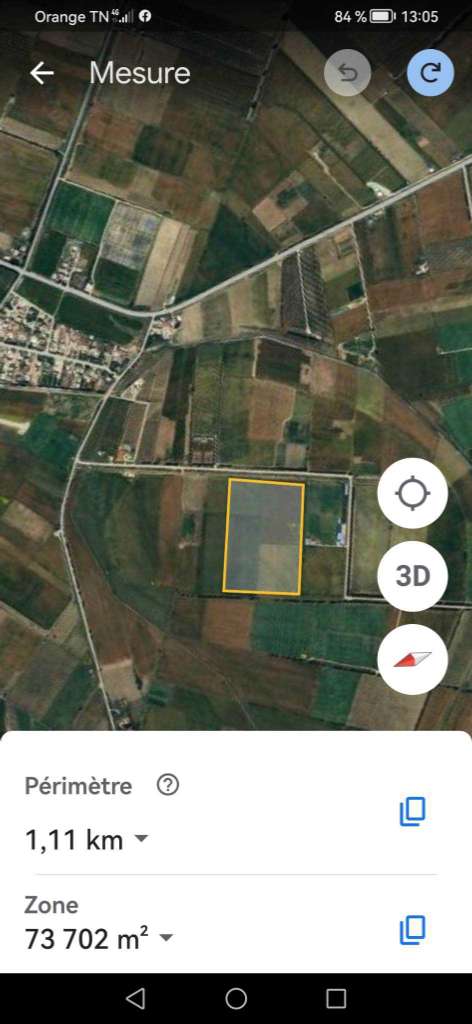 أرض سقويه في اريانه