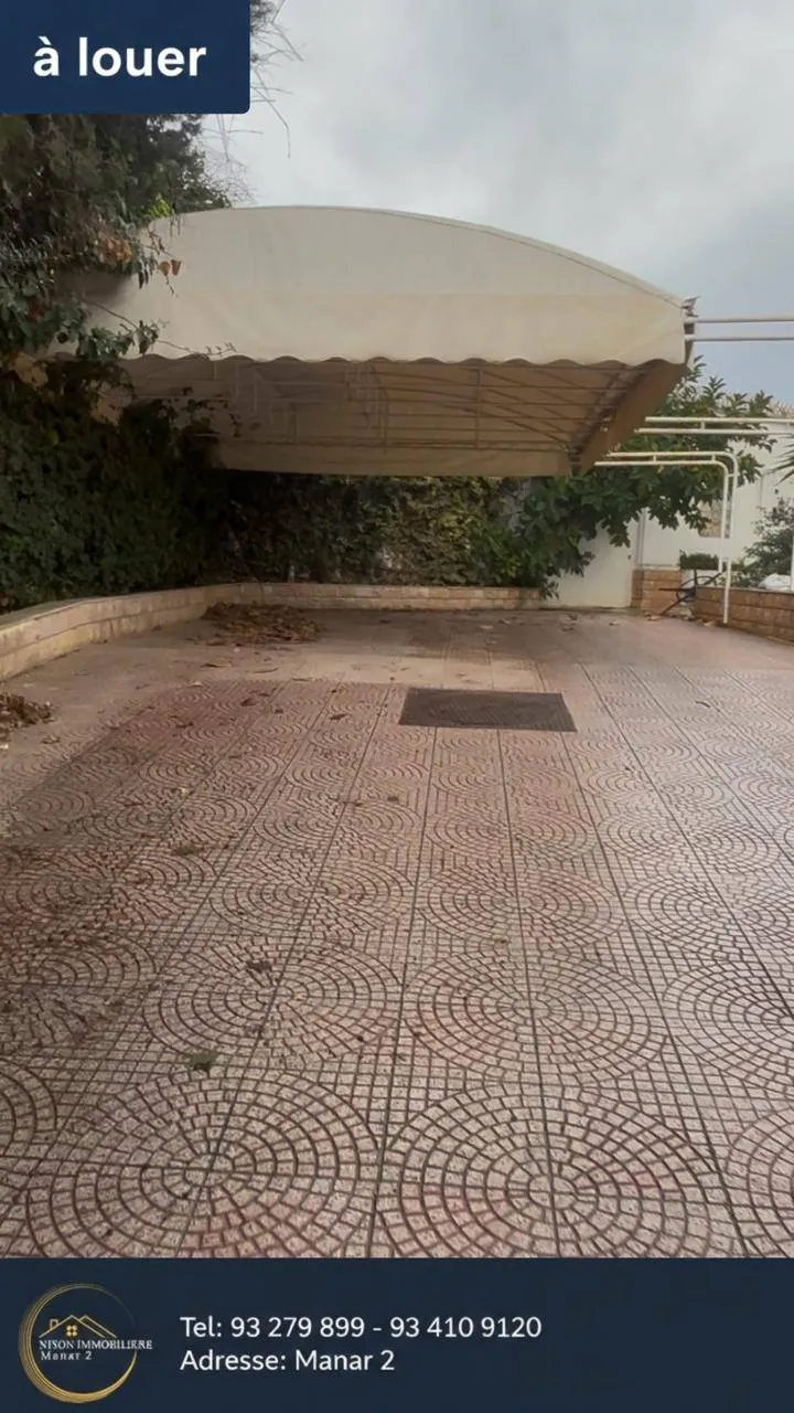 jolie étage de villa a louer 