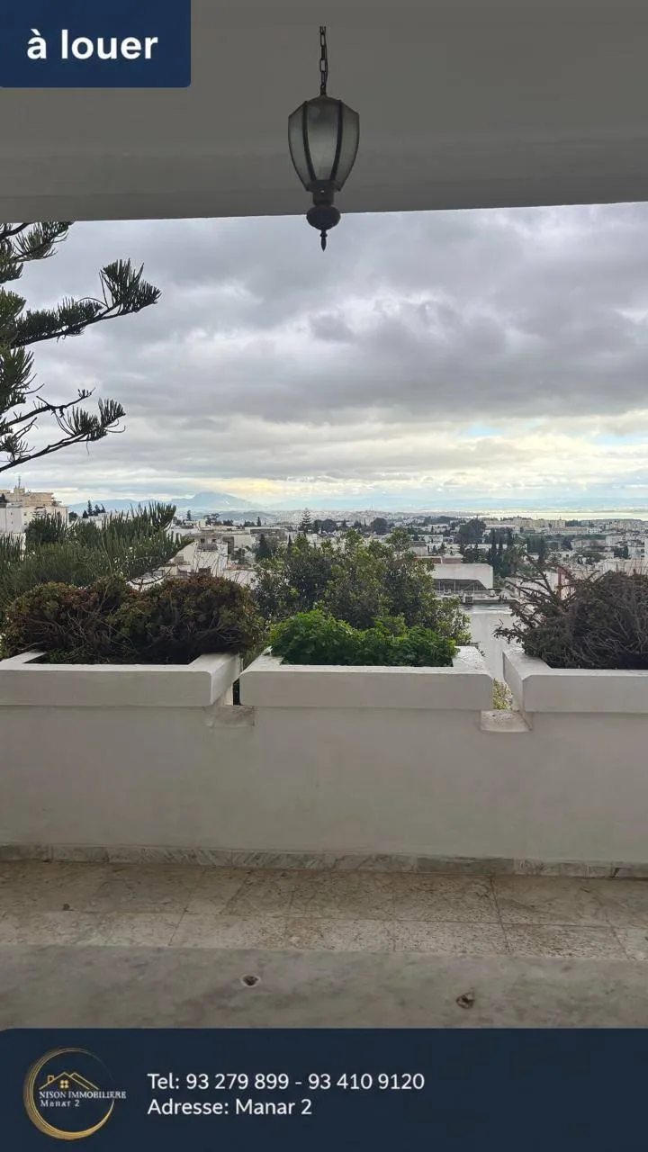 jolie étage de villa a louer 