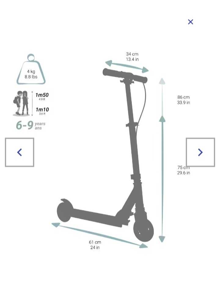 Trotinette oxelo Neuf mid5 2025