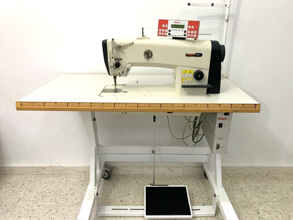 MACHINE À COUDRE PROFESSIONNELLE PFAFF 2081-08/220V #Double entraînement#