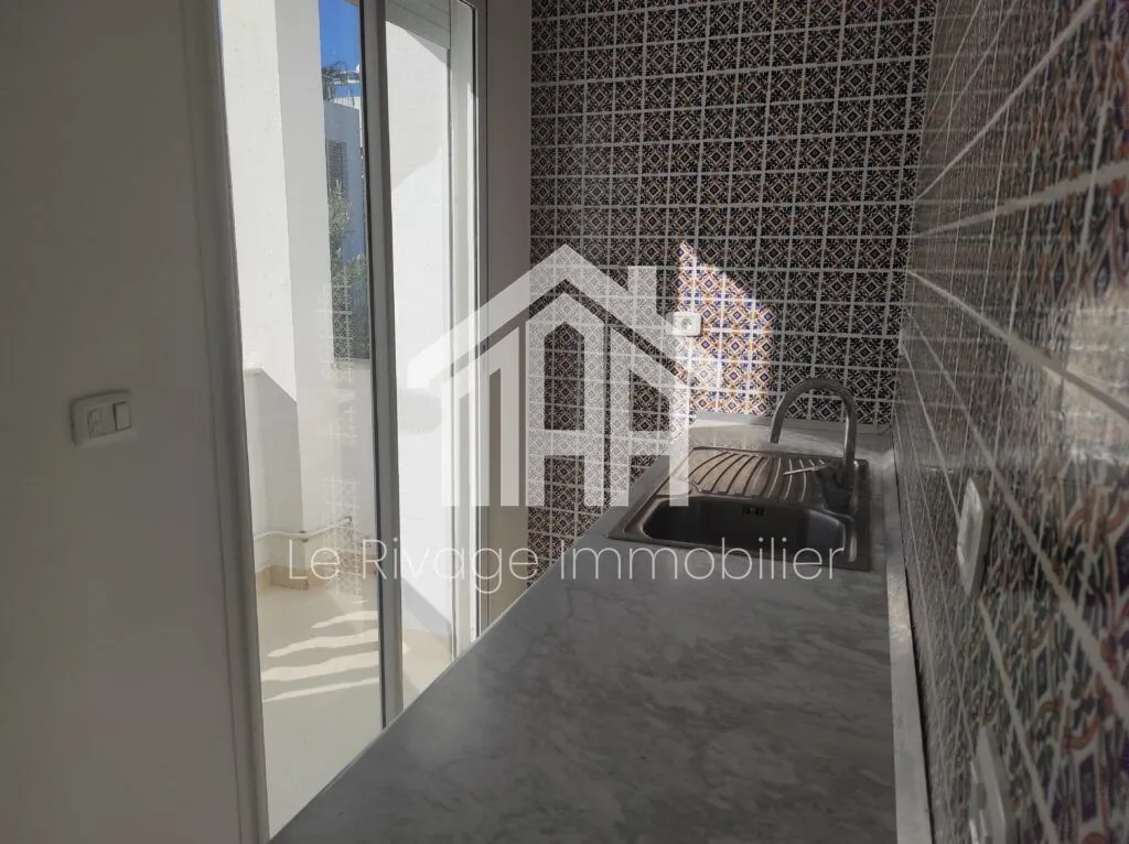 un duplex S5 avec jardin