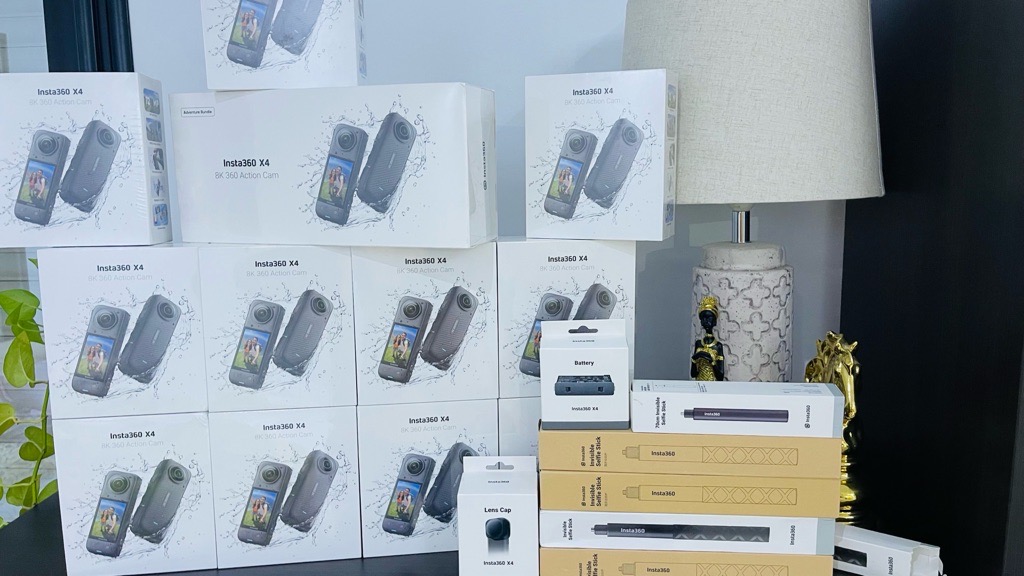 Insta X4 360 cacheté