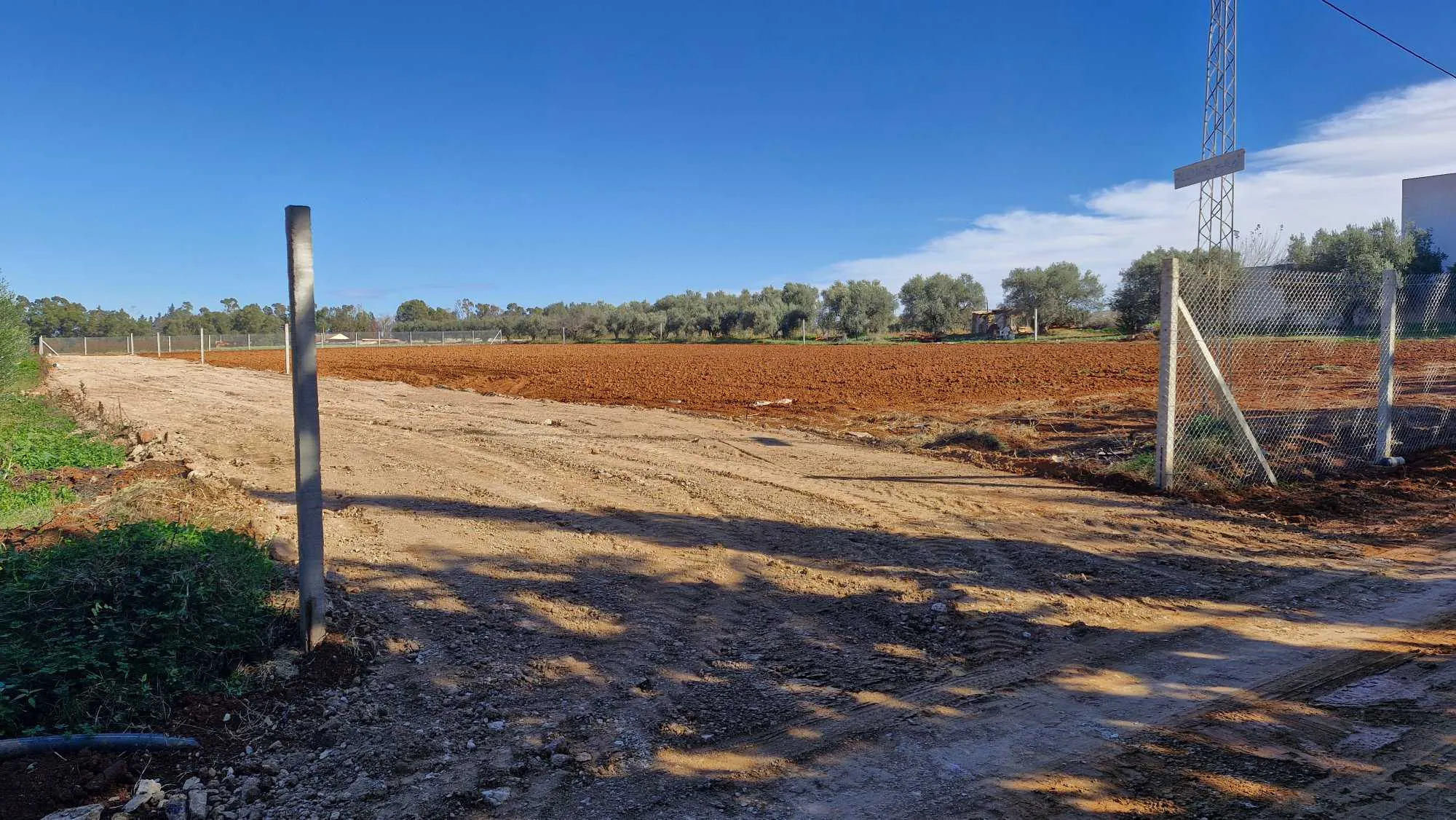 Terrain de 1000 m situés à sidi thabet