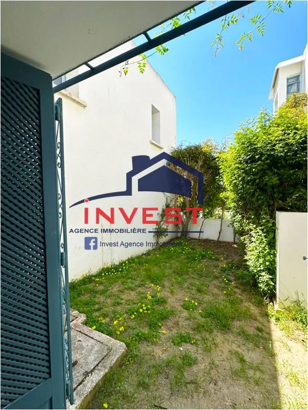 Duplex S3 avec jardin au golden tulip