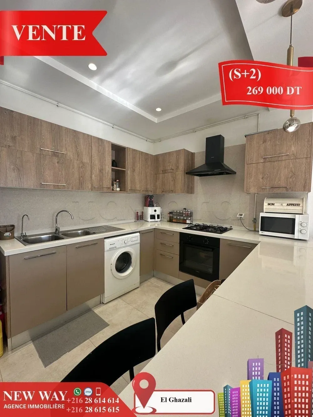 (S+2) à Bouhsina El Ghazali