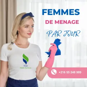 femme de ménage par jour en tunis