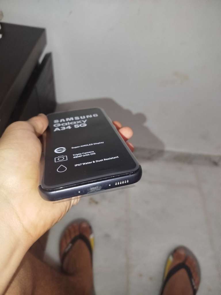 Samsung a34 5G stockage 128