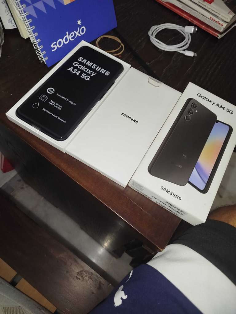 Samsung a34 5G stockage 128