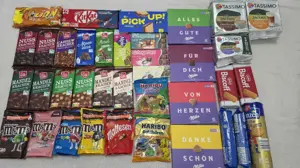 Des chocolats, biscuits et capsules tassimo importés d'Allemagne disponibles maintenant