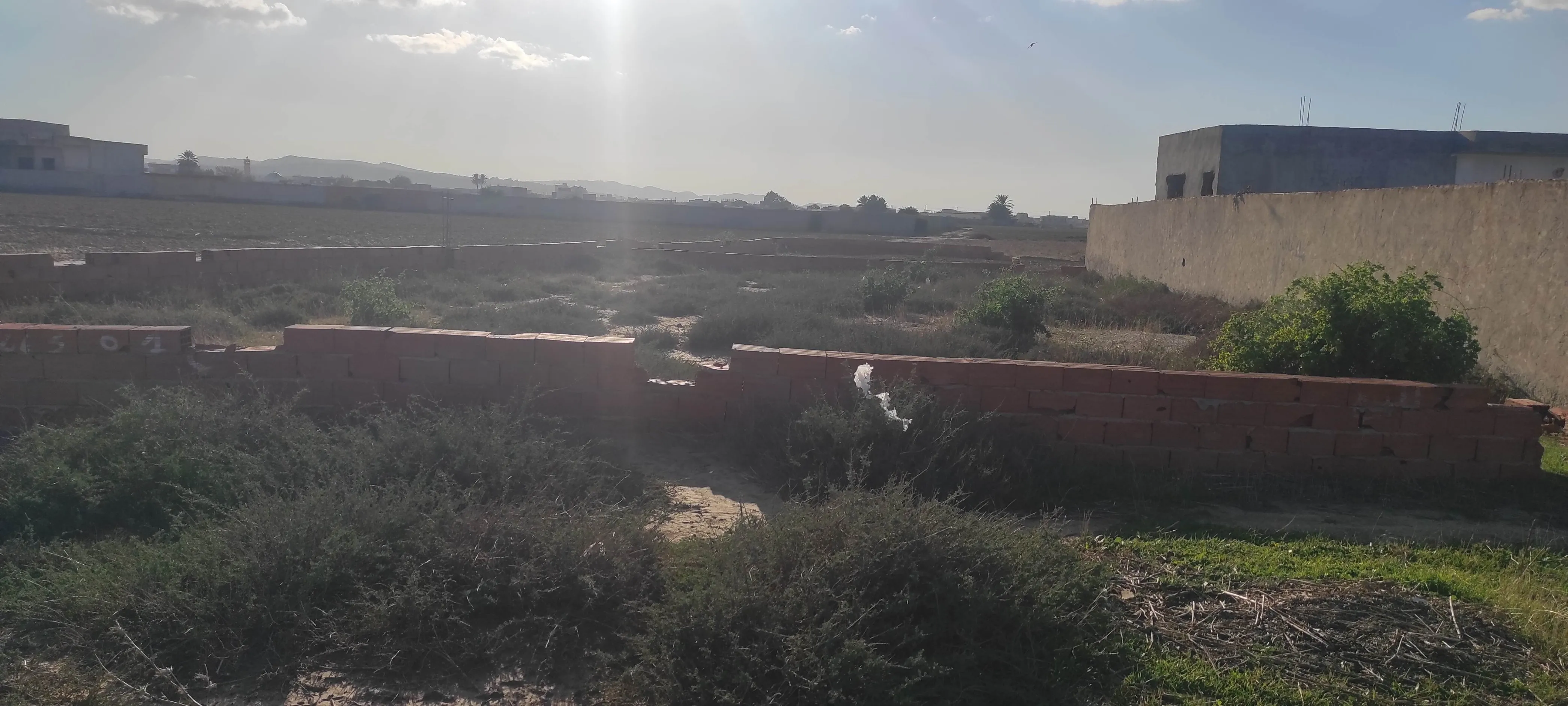 Terrain a vendre للبيع قطعة أرض 150 م 5 دقائق علي البحر 