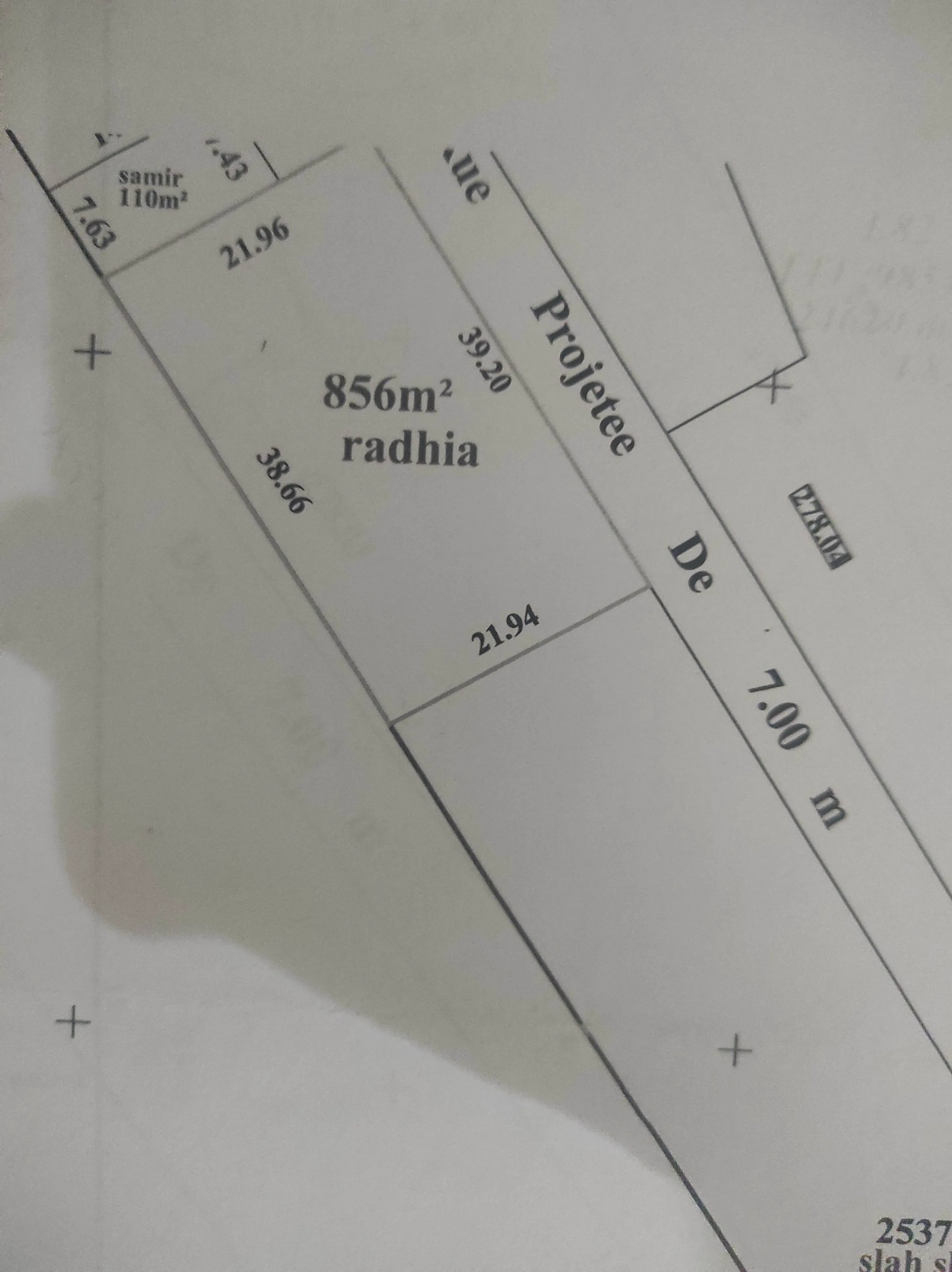 Terrain a vendre للبيع قطعة أرض 150 م 5 دقائق علي البحر 