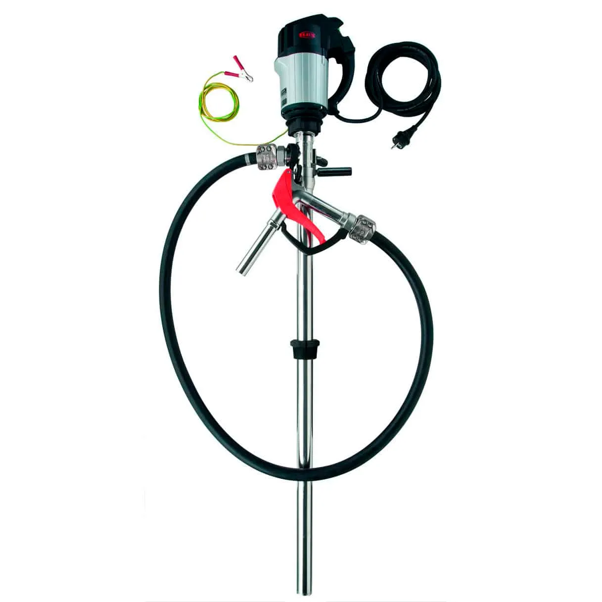 FLUX Pompe vide-futs portative a moteur electrique et helice en bout