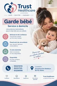 Gardes Bébés de confiance près de chez vous.