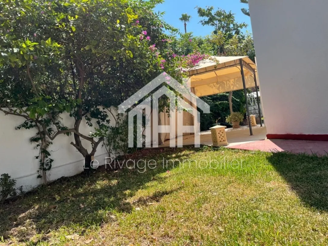 une villa S5 avec jardin