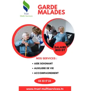 GARDES MALADES PAR MOISA TUNIS 