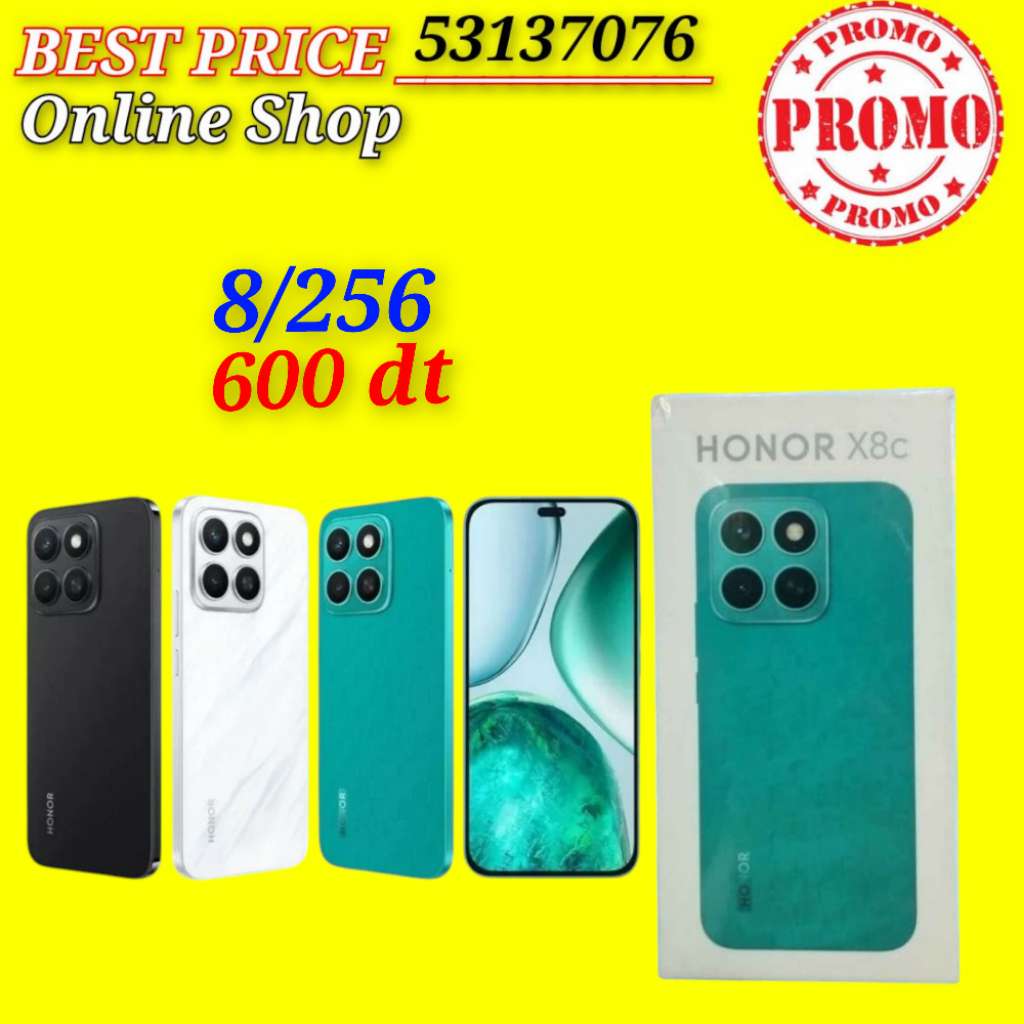 Honor X8c 8/256 Cacheté Neuf paquet fermé # validé ✔️