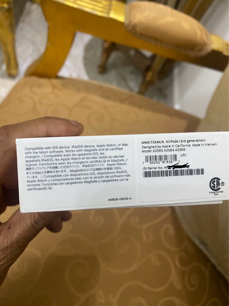 apple airpods 3ème génération   