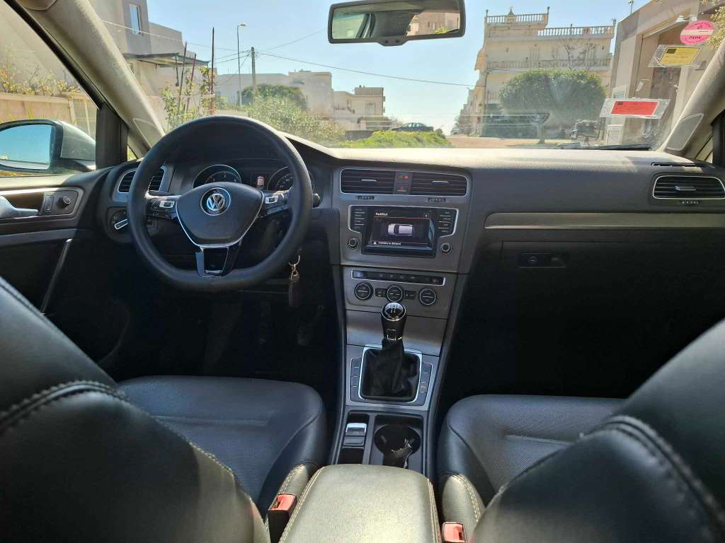 Golf7 tdi high line bleu motion 