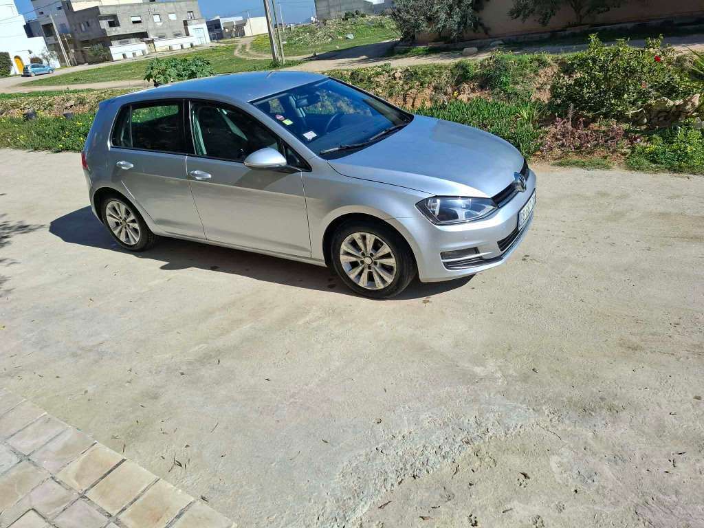 Golf7 tdi high line bleu motion 