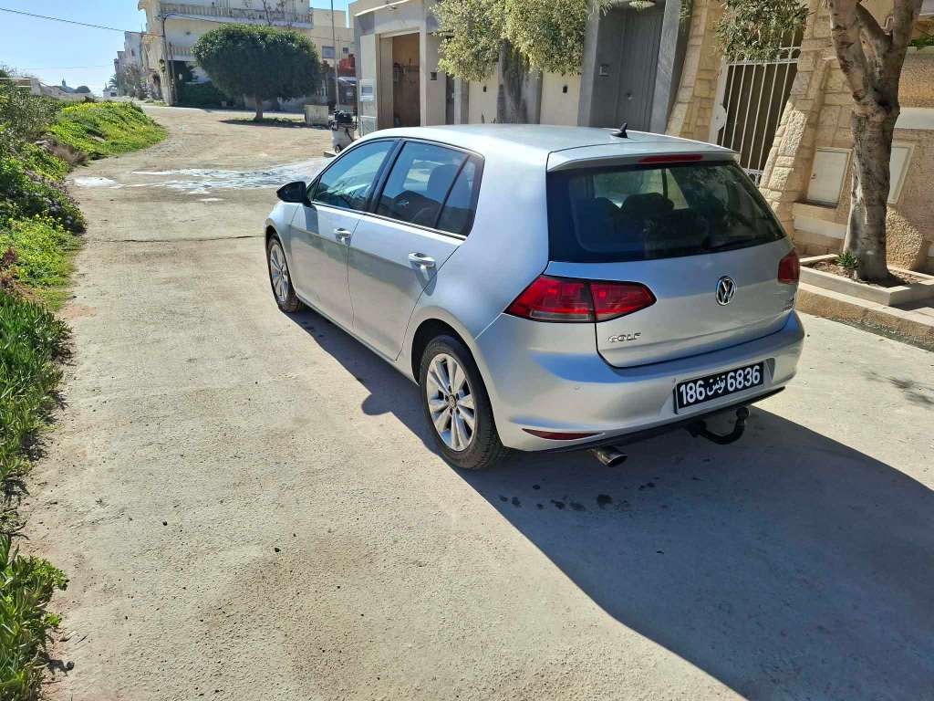 Golf7 tdi high line bleu motion 