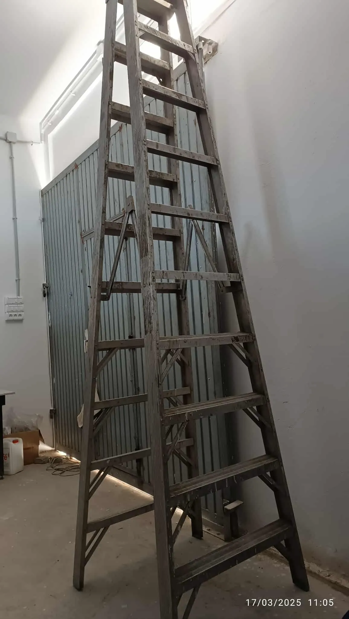 Échelle 20 marche aluminium 