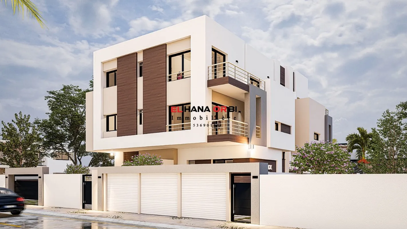 Bien à Vendre S+2 luxe En Cours De Construction à Mahdia