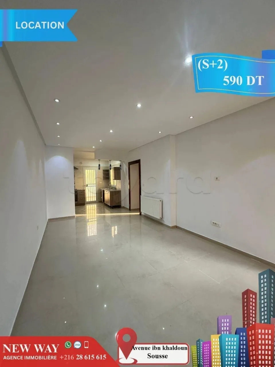 (S+2) Prés de l'avenue ibn Khaldoun Sousse