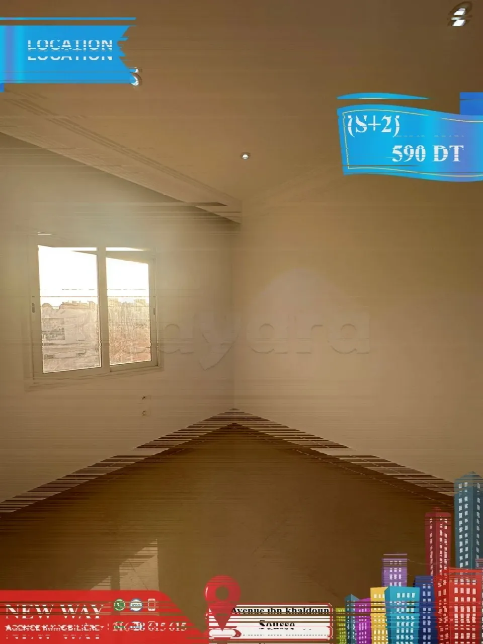 (S+2) Prés de l'avenue ibn Khaldoun Sousse