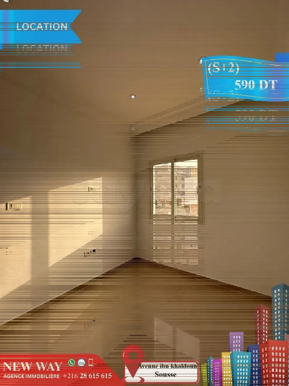 (S+2) Prés de l'avenue ibn Khaldoun Sousse