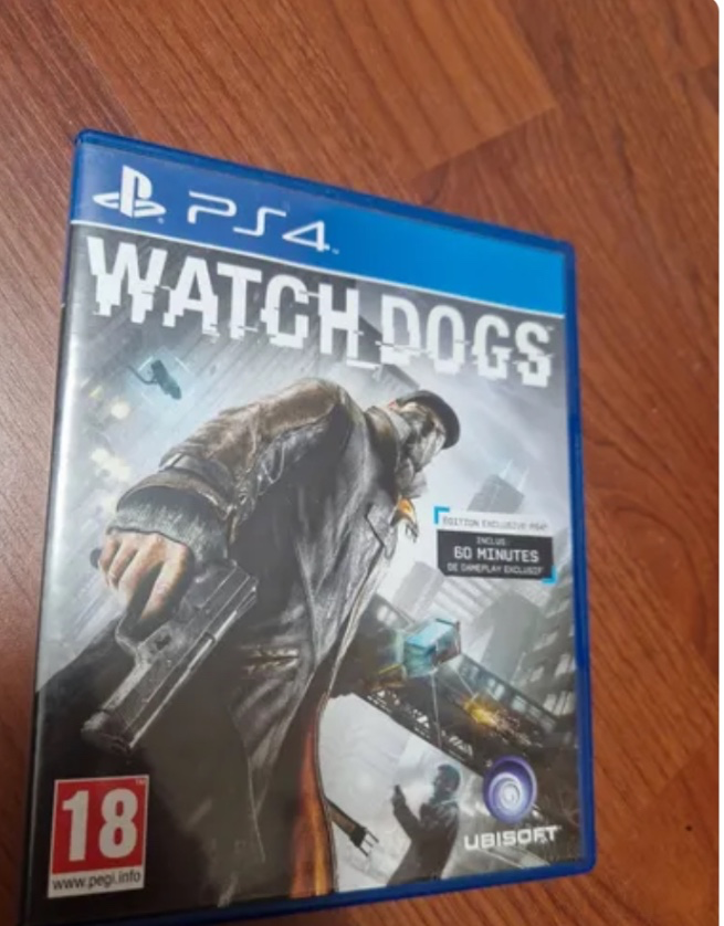 CD ps4 watch dogs 1
