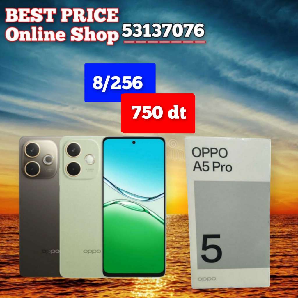 OPPO A5 Pro 8/256 Cacheté Neuf paquet fermé # validé ✔️