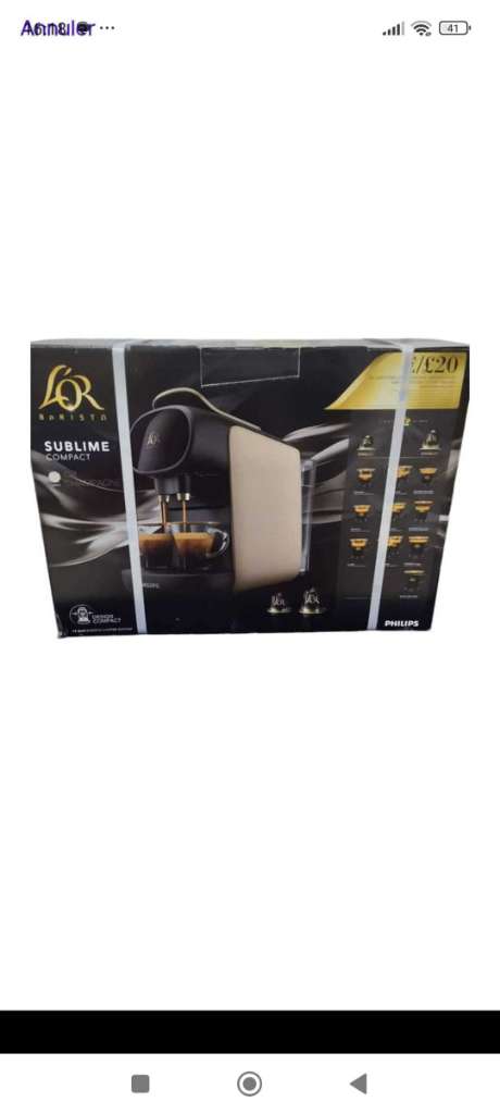 Machine a café L'OR