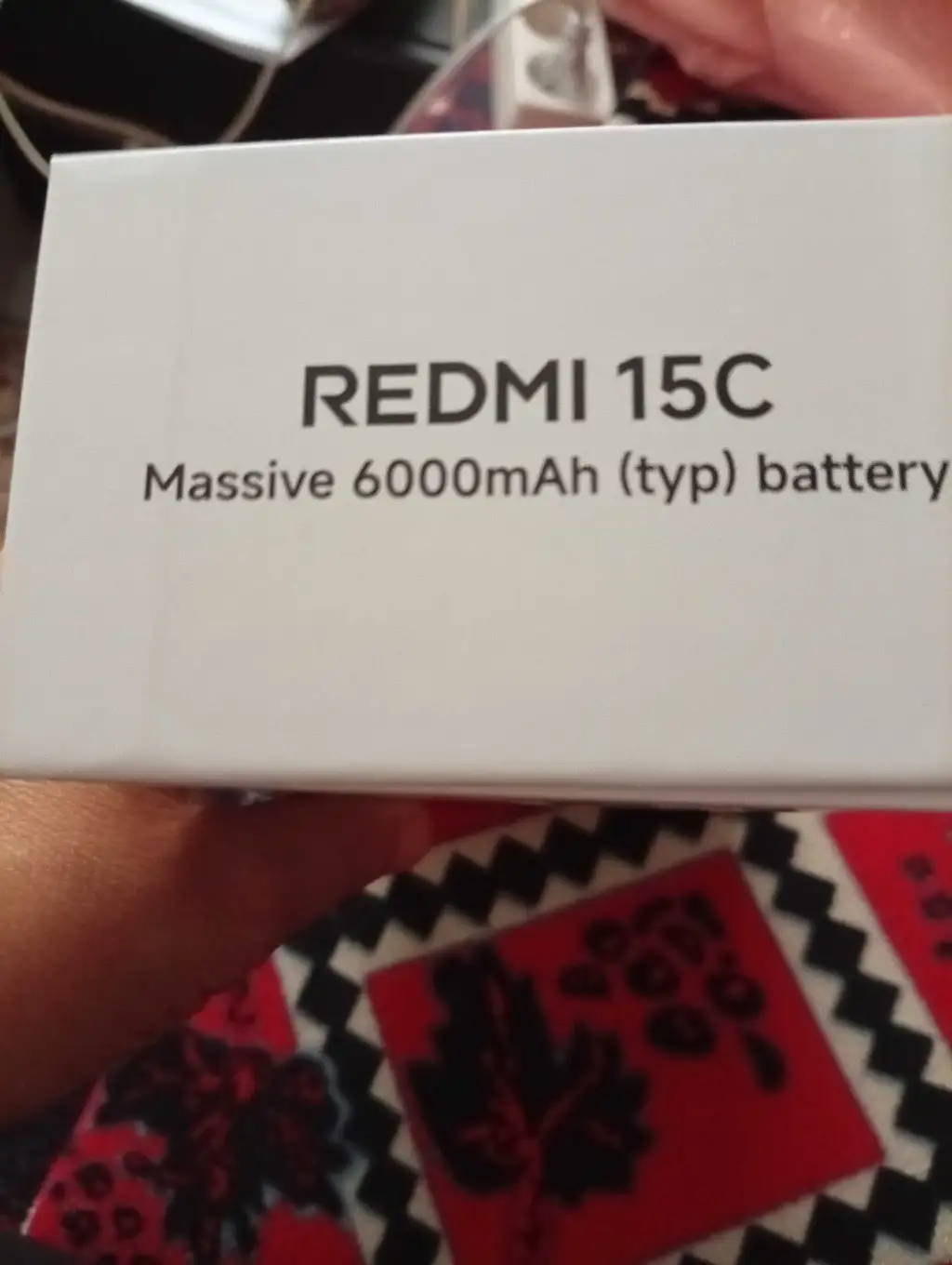 Redmi c15 8gb de ram 256stokage