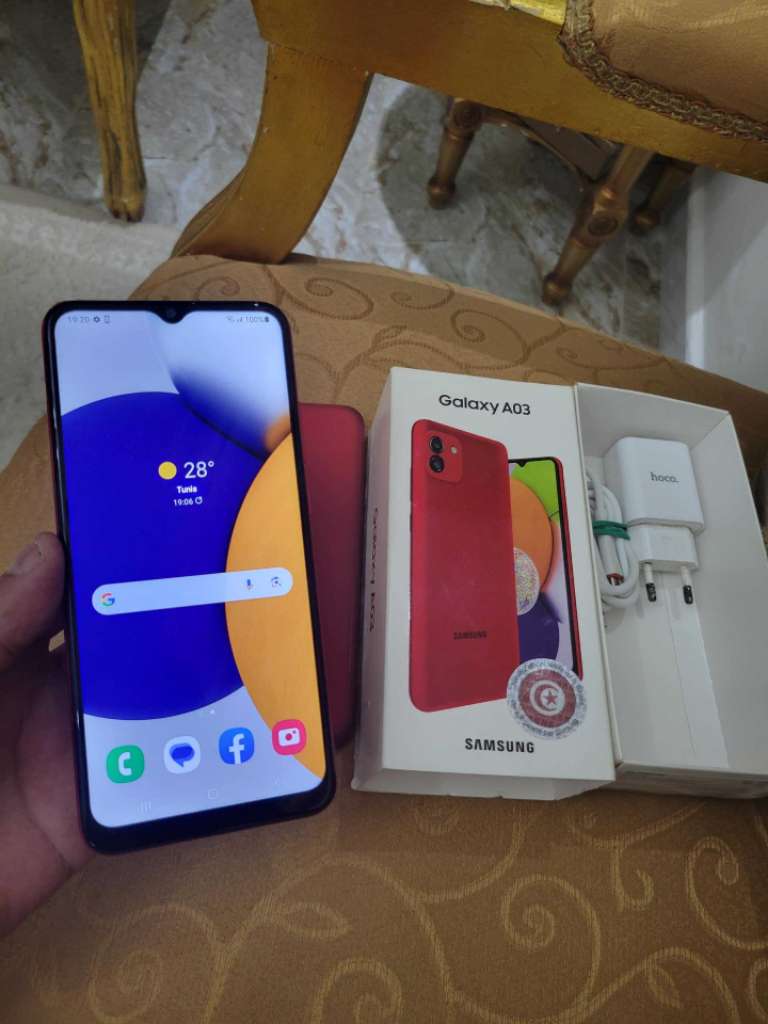 samsung a03 ram 3g stockage 32g 