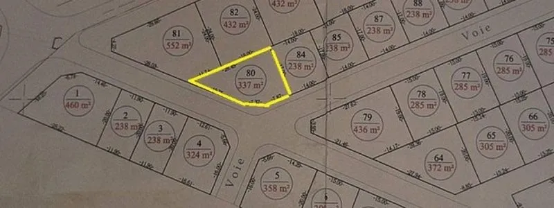 A vendre un Terrain de 337m2  Lotissement  EL-EUCH Fouchana - photo 4