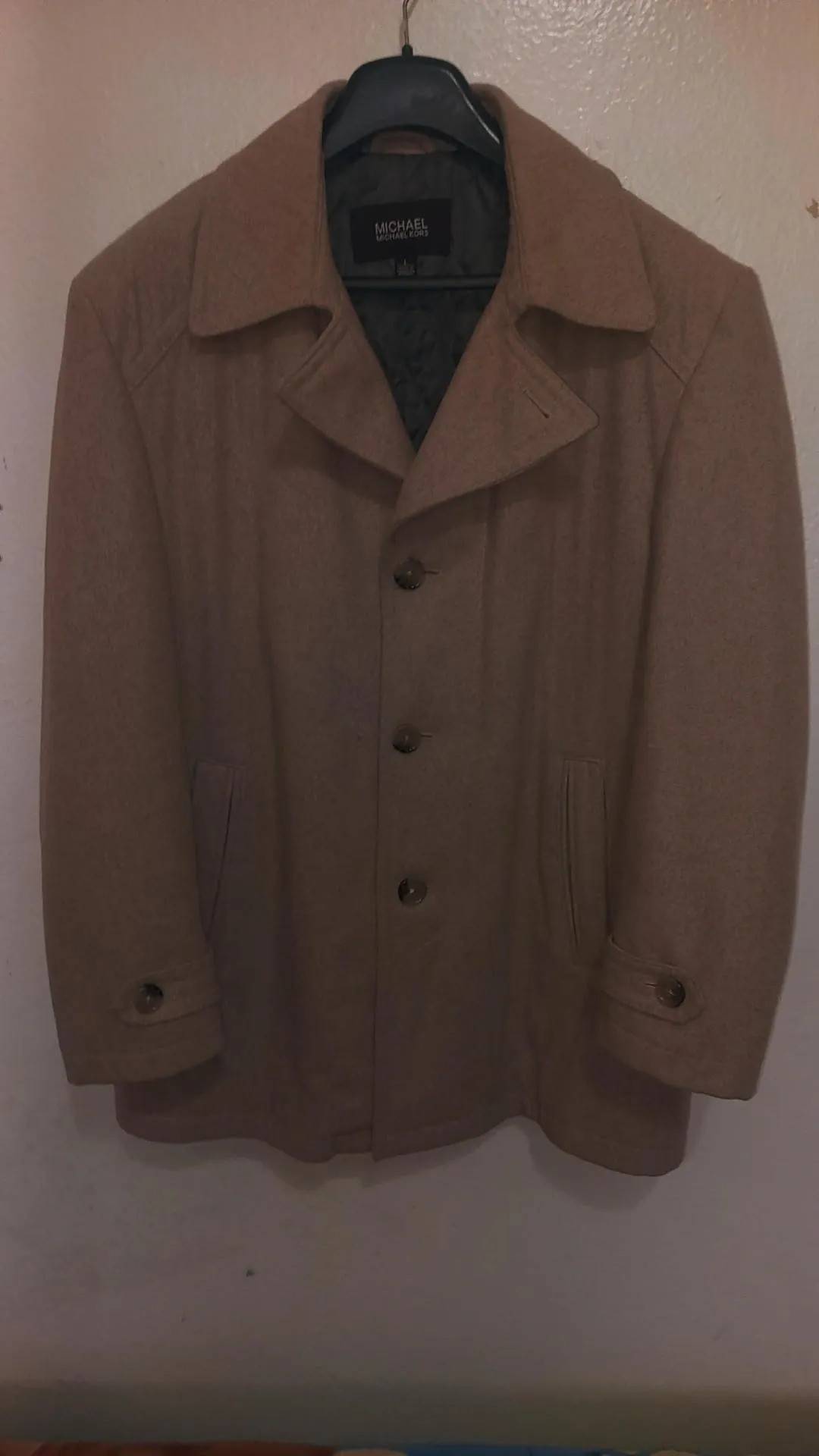 Vente Manteau Michael Kors en cachemire – Marron