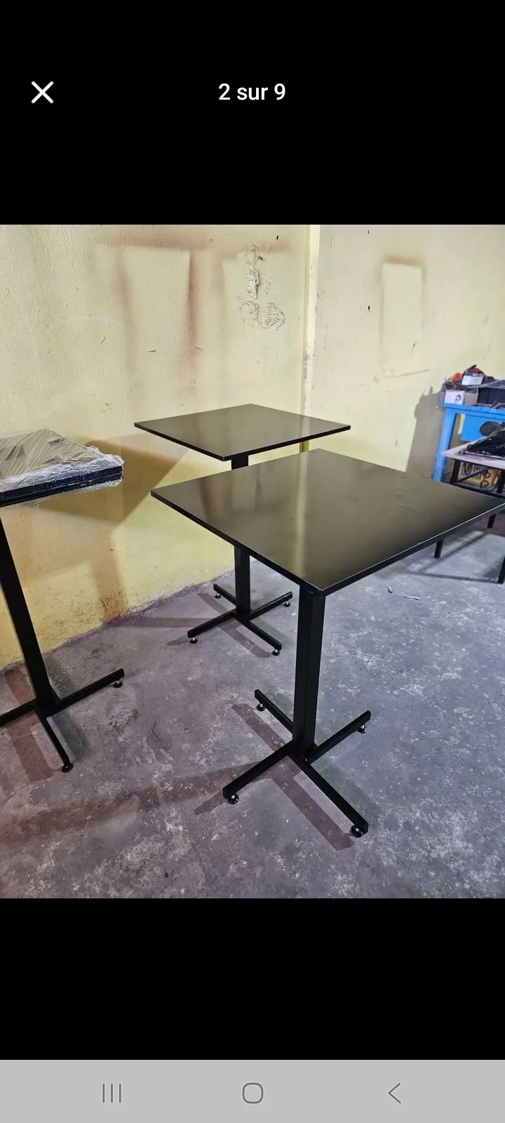 Tables et Chaises resto/café a vendre
