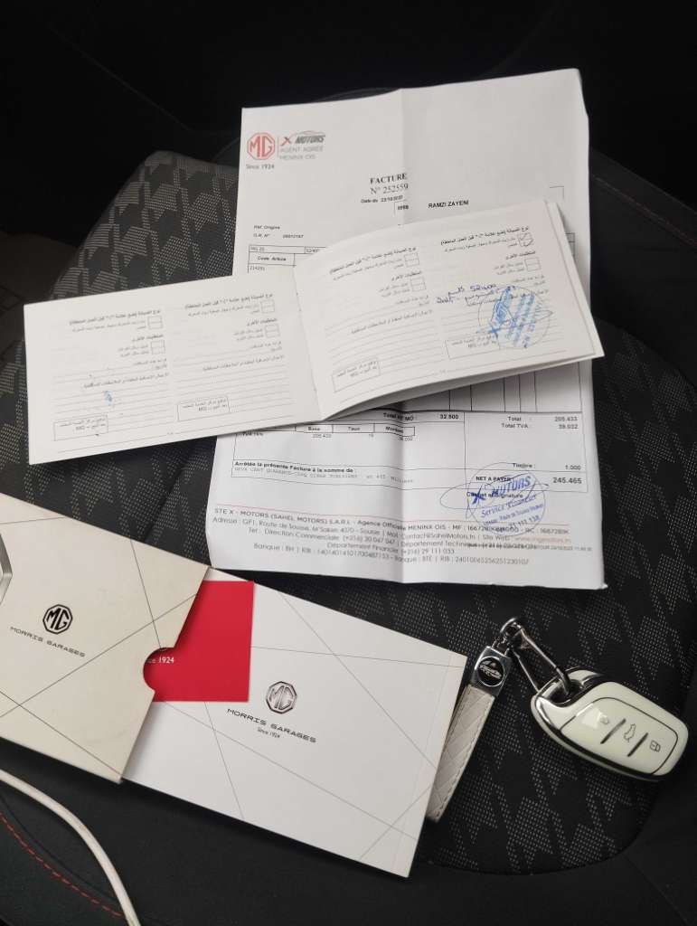 Mg zs boîte automatique