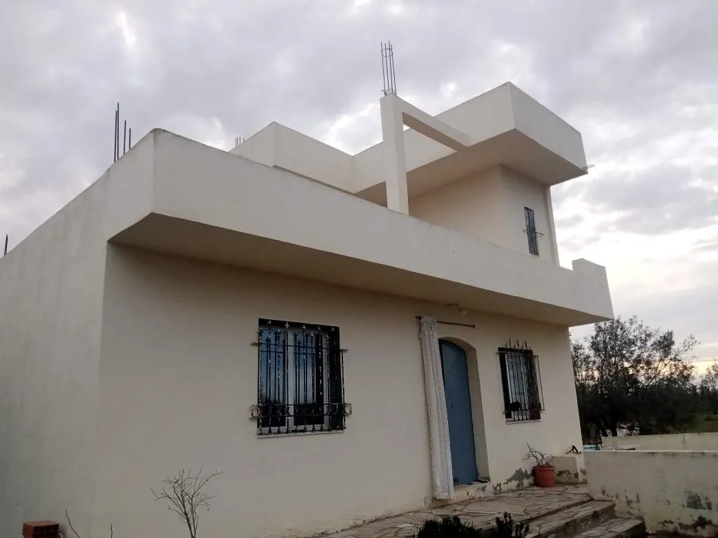 đTerrain Agricole + Maison S2 En Vente | Sidi Bou Ali, El Jabia