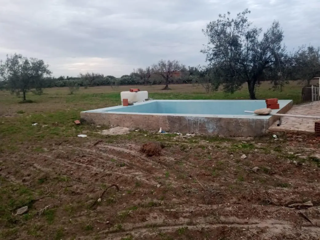đTerrain Agricole + Maison S2 En Vente | Sidi Bou Ali, El Jabia