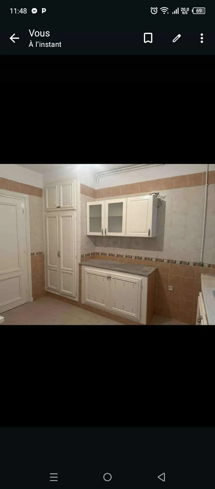 un appartements s+3 au 4éme étage (avec ascenseur) a louer a Ennacer 2 Prés de Slim School
