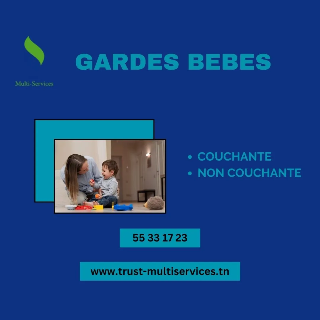 GARDES BEBES PAR MOIS A TUNIS