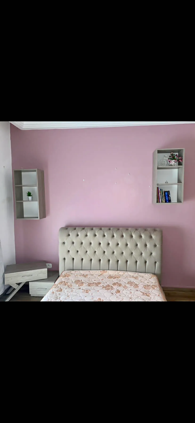 Opportunité : Pack Chambre à Coucher (Lit + Chevet + Coiffeuse+Tabouret rembourré)