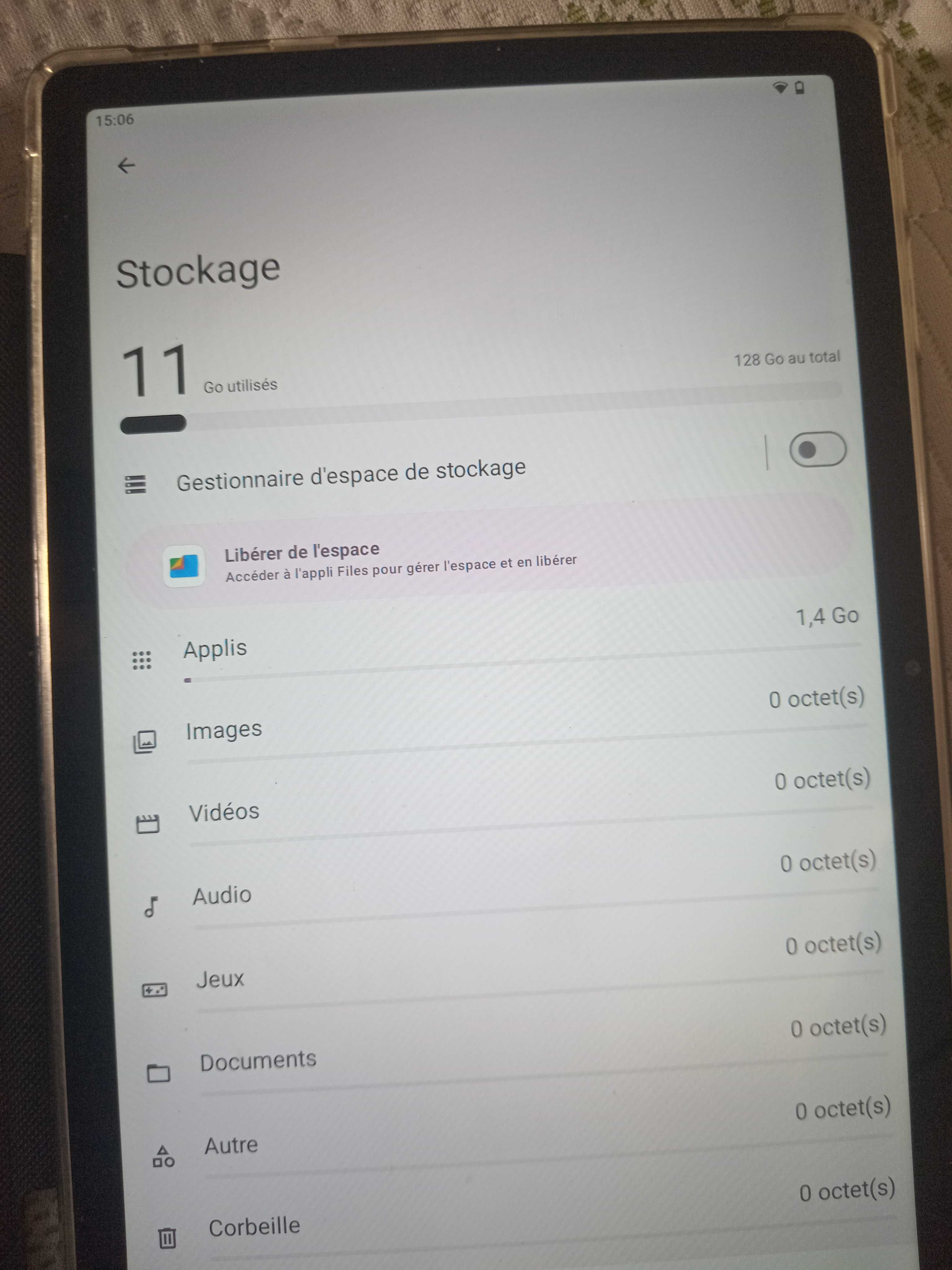 Tablette Tabwee 8 Go RAM, 128 Go stockage