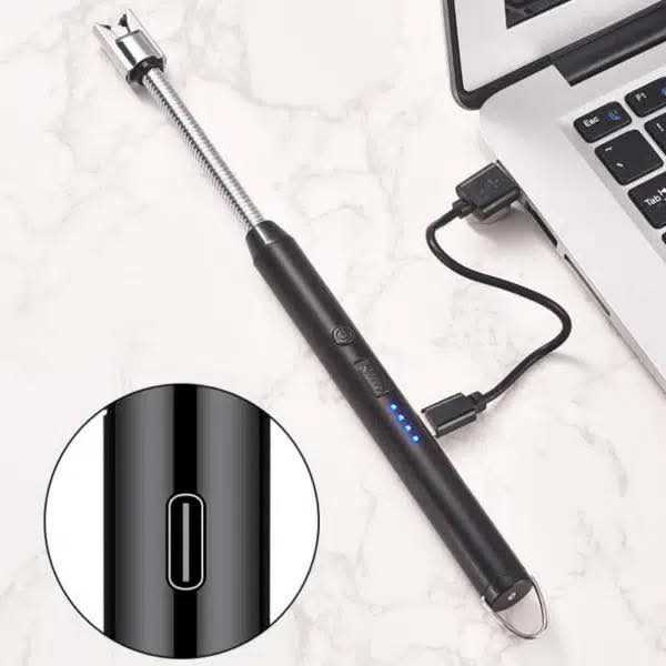 Briquet allume-gaz électronique USB rechargeable